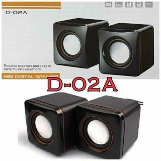 MiNi Speaker ชุดลำโพงคู่ รุ่น D-02A