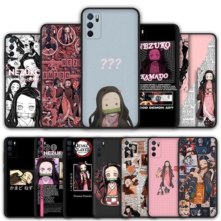 เคสโทรศัพท์มือถือ ซิลิโคนนิ่ม ลาย Nezuko Kamado TP74 สําหรับ OPPO A53 A32 A54 A73