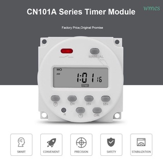 WMES1 สวิตช์รีเลย์ ตั้งเวลาอัตโนมัติ ดิจิทัล ตั้งโปรแกรมได้ CN101A 5V 12V 24V 110V 220V