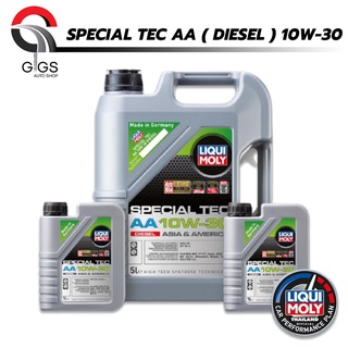 แท้ LIQUI MOLY น้ำมันเครื่องสังเคราะห์แท้ดีเซล SPECIAL TEC AA ( DIESEL ) 10W-30