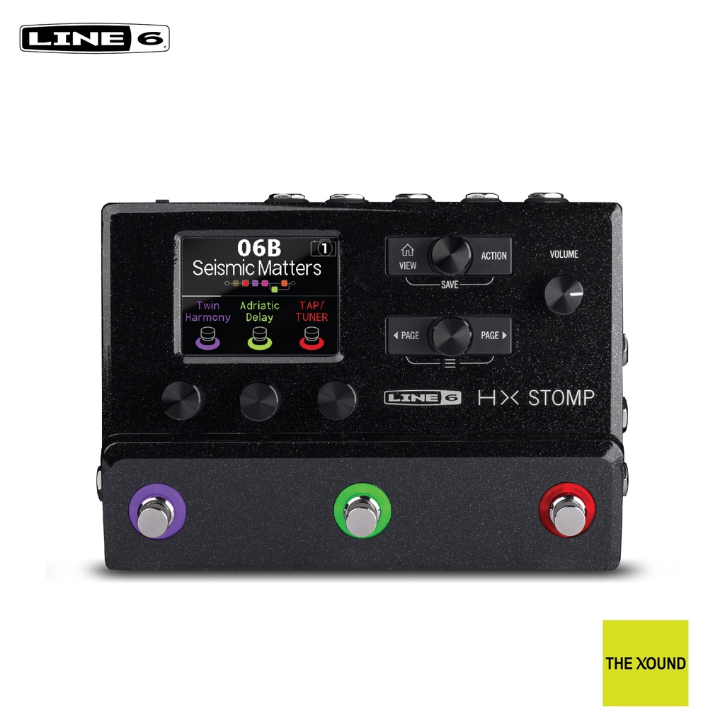 LINE6 HX-STOMP Multi-effects มัลติเอฟเฟกต์ไลน์ซิก รุ่น HX-STOMP