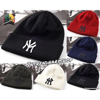 หมวกไหมพรม NY 5สี ใส่หน้าหนาว คุณภาพดี ราคาถูก มีบริการเก็บเงินปลายทาง Knitted Winter Hat Beanies Fashion