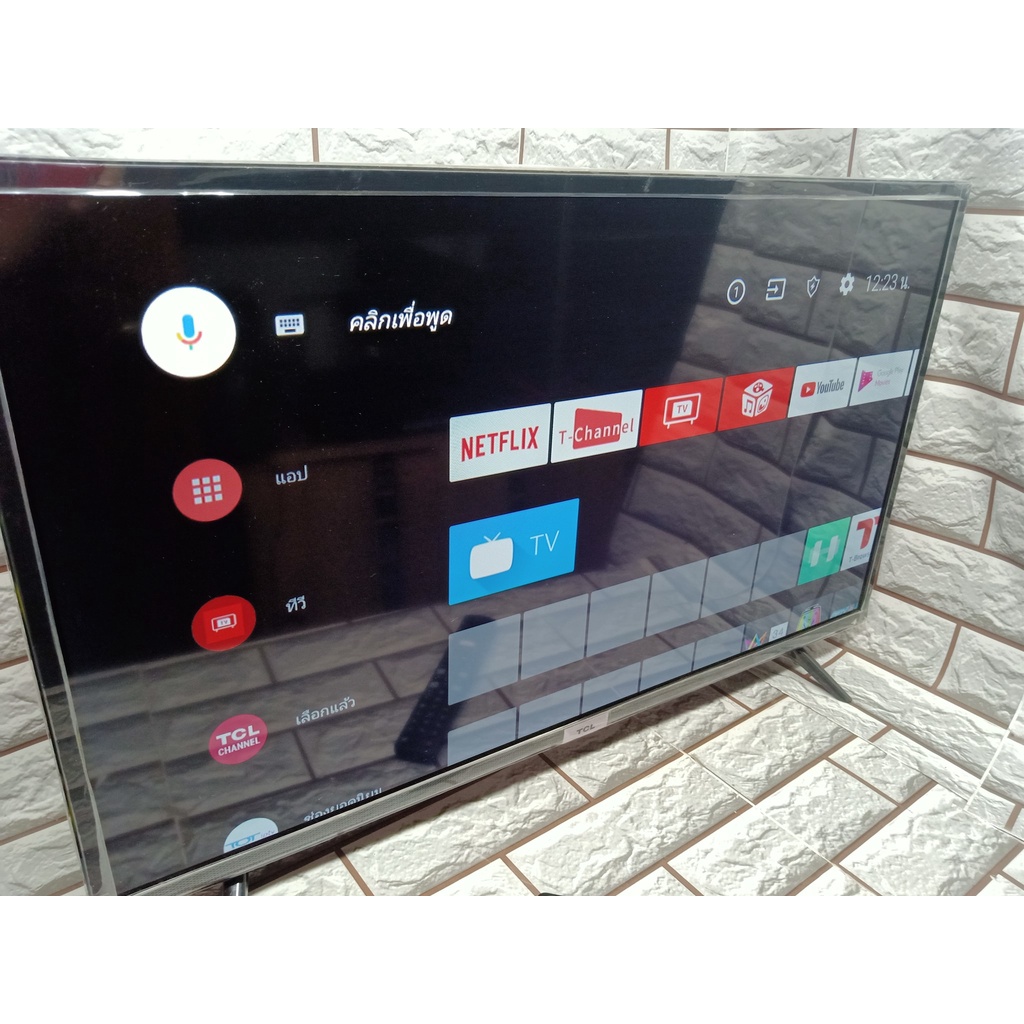 สมาร์ท ทีวี ทีซีแอล 32 นิ้ว smart tv tcl ระบบแอนดรอย สภาพดีใหม่ๆ