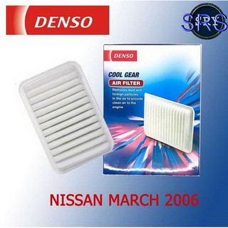 DENSO กรองอากาศรถยนต์ Nissan March 2006 (รหัสสินค้า 260300 - 0360)