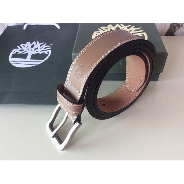 Timberland Mens Casual Belt Boot Cut Leather Rugged Classic Jean Belt