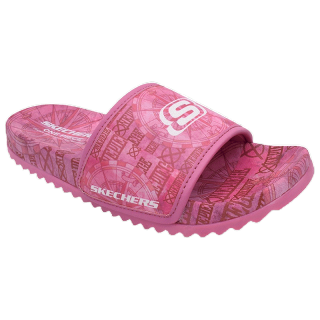 Skechers สเก็ตเชอร์ส รองเท้าแตะผู้หญิง Women One Piece Pop Ups 2 Slides - 896055-PNK