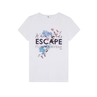 AIIZ (เอ ทู แซด) - เสื้อยืดแขนสั้นผู้หญิง ลายกราฟิก Womens Graphic T-Shirt