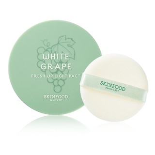 (ของแท้/ห่อแน่น) Skinfood White Grape Fresh Light Pact แป้งองุ่น