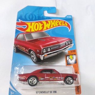 รถเหล็ก Hotwheels 67 CHEVELLE SS 396 (ib30)