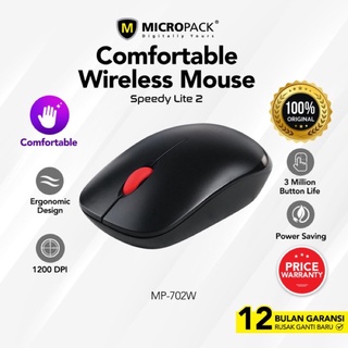 เมาส์ไร้สาย MP-702W Wireless Optical Mouse ประกันศูนย์ฯ 3 ปีใช้ดีมากกก