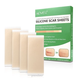 SILICONESCARSHEET1กล่อง4ชิ้น