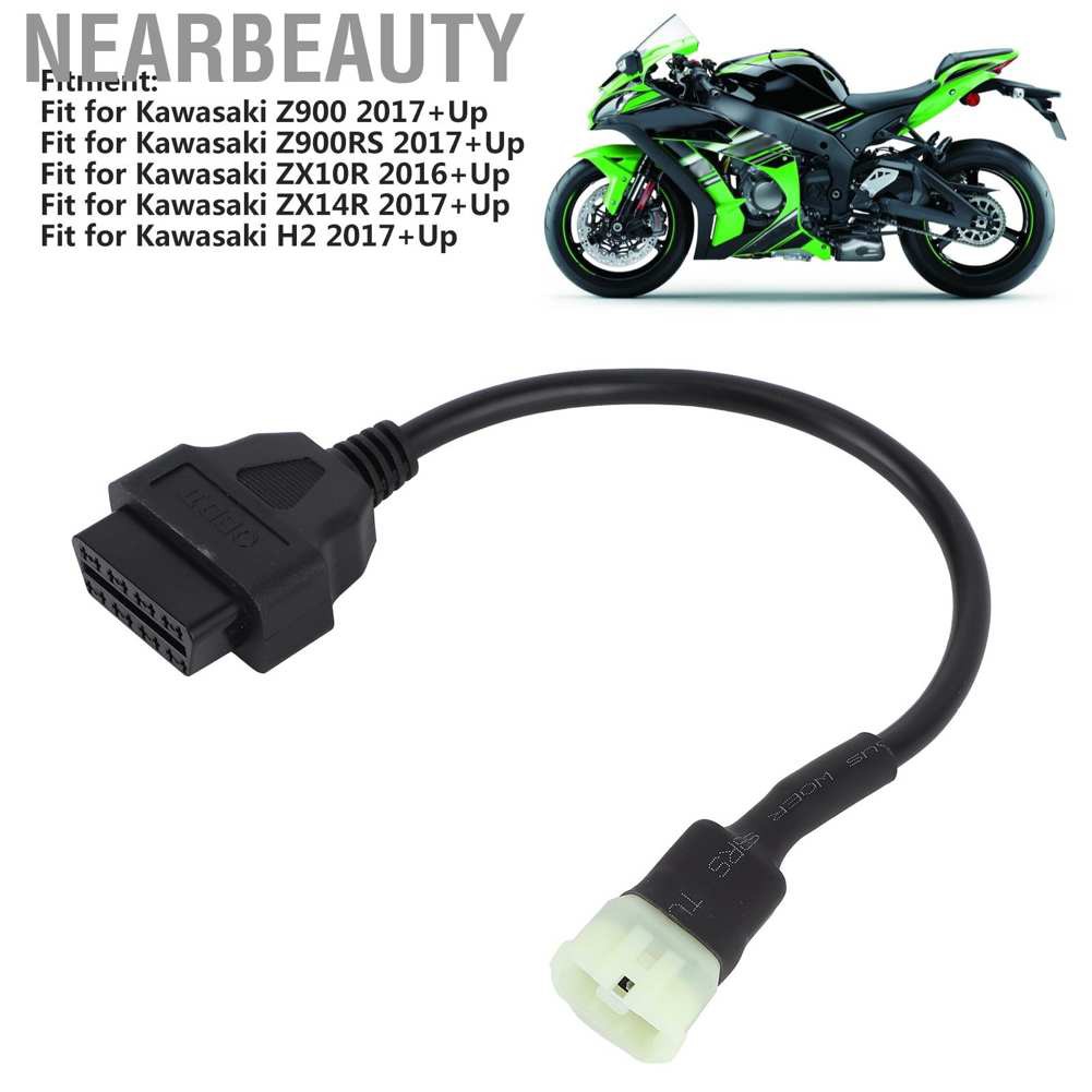 Nearbeauty1 [สต็อก] เมนบอร์ด Obd2 6 ขาสำหรับ Z900/Z900Rs/Zx10R/Zx14R/H2