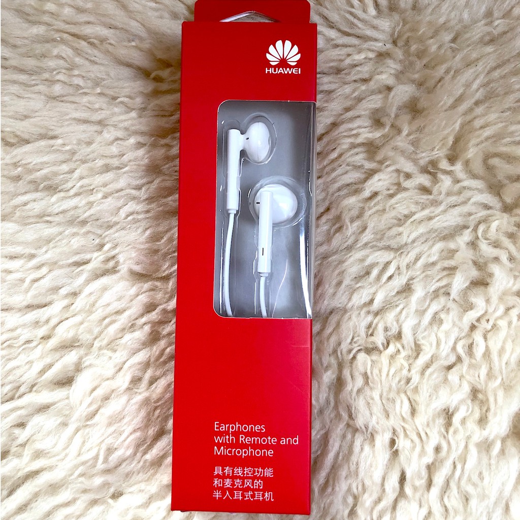 หูฟัง Earphones with Remote and Microphone HUAWEI AM115 แท้