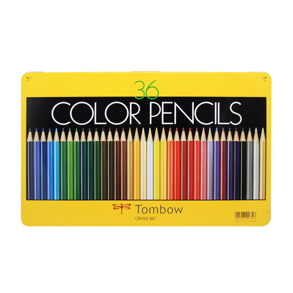 TOMBOW ชุดดินสอสีไม้ รุ่น NQ บรรจุกล่องโลหะ — صورة 3