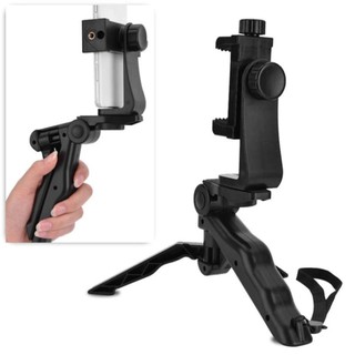 Di shop Phone Holder Tripod Handheld Stabilizer Hand Grip Mount for Smartphone - intl