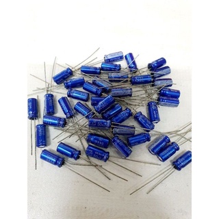 ถูกสุด! capacitor มีขั้ว 2.2uf 50v จำนวน 5ตัว