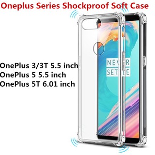 OnePlus One Plus 7 6T 6 5 5T 3 3T Transparent Clear Shockproof Soft TPU Case