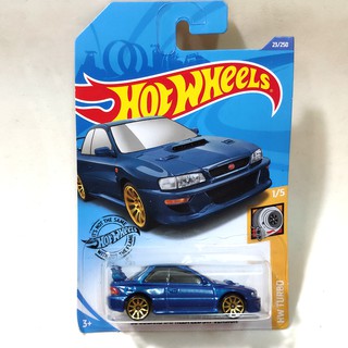 รถเหล็ก Hot Wheels Subaru Impreza WRX sti 22B Blue ซูบารุ อิมเพสซ่า สีน้ำเงิน