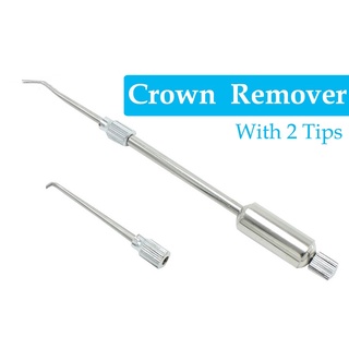 Crown Remover with 2 Tips Manually Control Dental Removers Tool