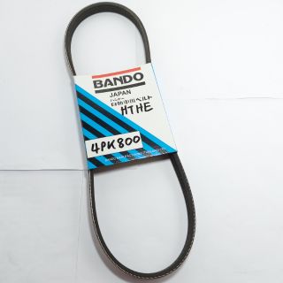 สายพานพัดลม FAN Nissan NV ,Honda Civic,City ปี88-96 BANDO 4PK800 สายพาน 4PK