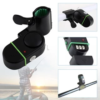 อุปกรณ์แจ้งเตือนตกปลา กระดิ่งแจ้งเตือนปลากินเบ็ดไฟฟ้า Fishing Alarm bell มีเสียงเมื่อปลากินเบ็ด อุปกรณ์เสียงเตือนตกปลา
