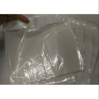 500 ซอง ซองพลาสติกใส 20x25 cm แถบกาวทั้งแผ่น ราคาถูก Pouch (clear)