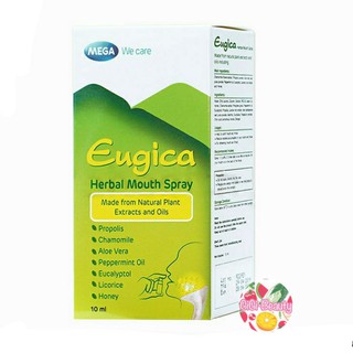 Eugica Herbal Mouth Spray ยูจิก้า เฮอร์บอล เม้าท์ สเปรย์ 10 ml