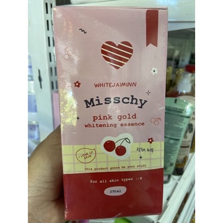 มิชชี่ขวดใหญ่พร้อมกล่อง Misschy pink gold BIG size 270 ml.