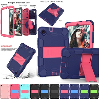 เคสแท็บเล็ตแบบพลาสติกพร้อมขาตั้งสําหรับ Samsung Galaxy Tab A 8.0 T290 T295 2019 Tab A 10.1 T510 T515 2019 Tab A 8.4 T307 2020 Tab A7 10.4 T500 T505 2020 Tab A7 Lite 8.7 T220 T225 2021