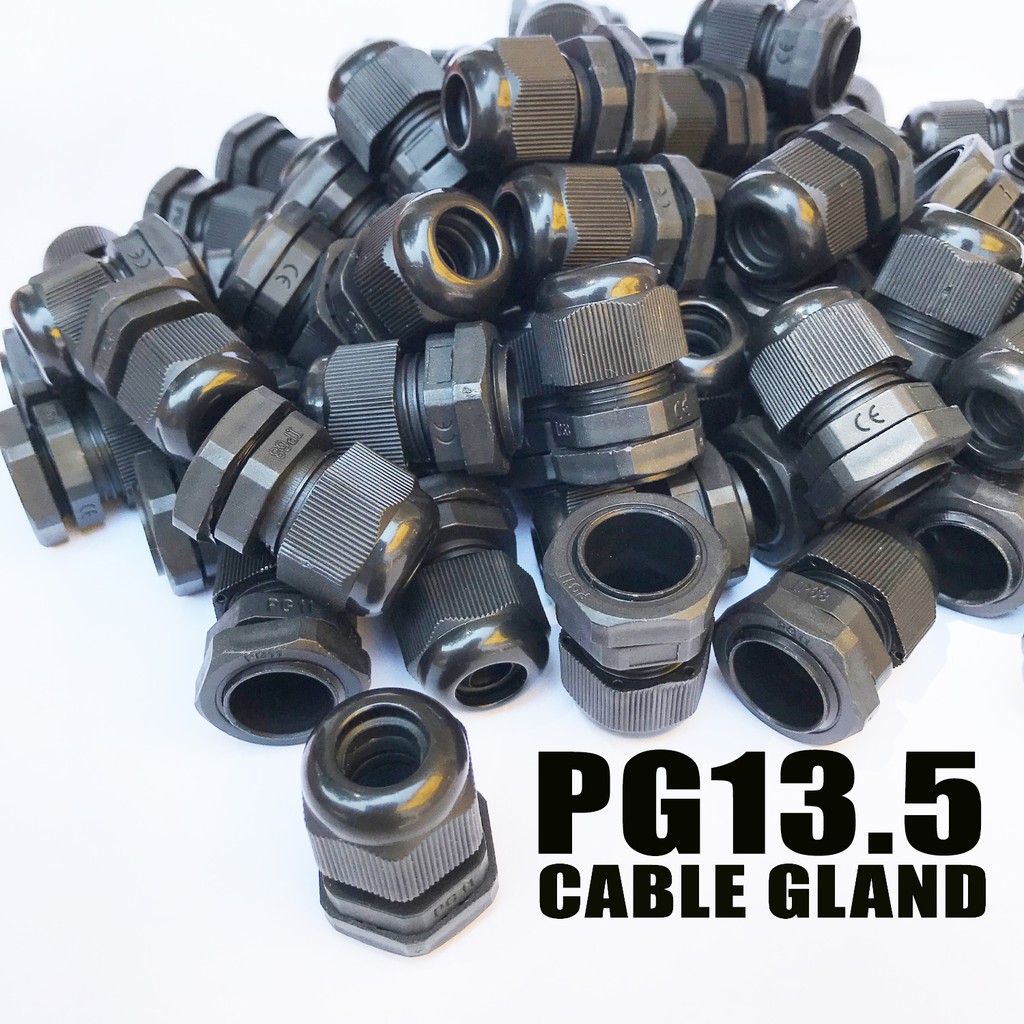 เคเบิ้ลแกลน PG13.5 Cable Gland 50 ชิ้น 100 ชิ้น