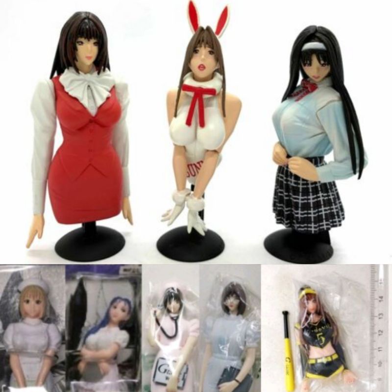 (แท้/มือ1,2)​ TakaraTomy G-taste Real Figure Series VOL.5,7: Asuka Senou,kanae aizawa,chise haanasaki,Kisaragi Riona