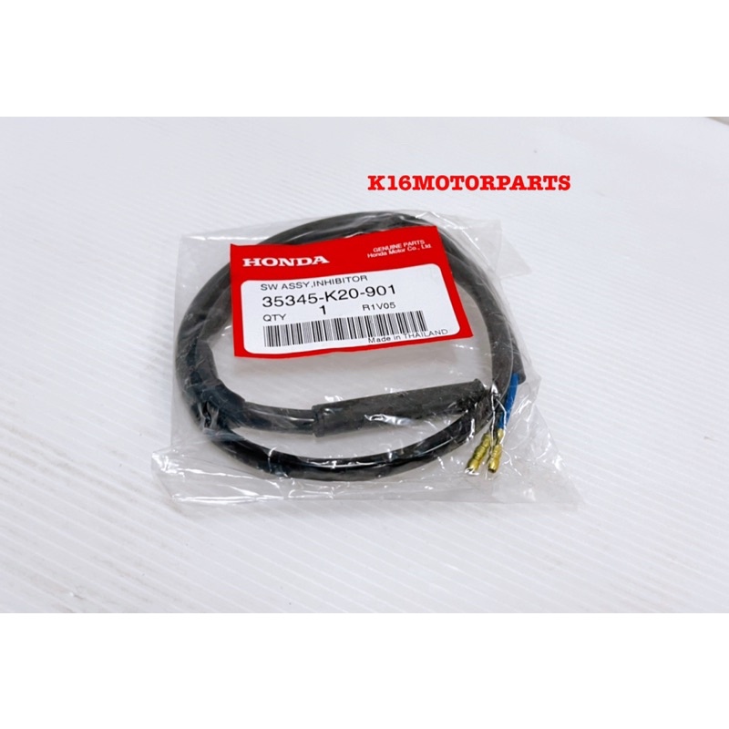 สวิทซ์สต็อปเบรคหลัง รุ่น ZOOMER-X # 35345-K20-901 # ของแท้เบิกศูนย์ HONDA