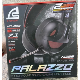 SIGNO E-Sport 7.1 Surround Sound Gaming Headphone รุ่น PALAZZO HP-823 หูฟัง เกมส์มิ่ง