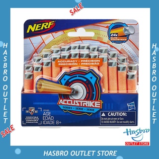 Nerf N-Strike Elite AccuStrike Series 24x Dart Refill Pack  ลูกยิงทำจากโฟม สีส้ม ลิขสิทธิ์แท้จาก เนริ์ฟ