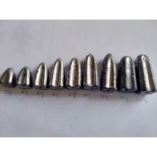 ตะกั่วตกปลา ตะกั่วมะเฟืองขนาด20,30,40,50,60,70,80,90,100g