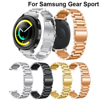 สายนาฬิกาสเตนเลส เปลี่ยนทดแทน สำหรับ Samsung Gear Sport Band