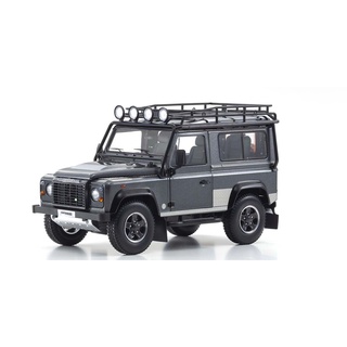 Kyosho 1/18 : KS08901TR Land Rover Defender 90 (Gray)