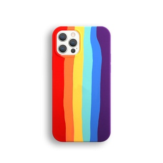 [ส่งจากไทย] เคสนิ่มซิลิคอน ลายสีรุ้ง Case Realme C21 / Realme C25 Rainbow CASE