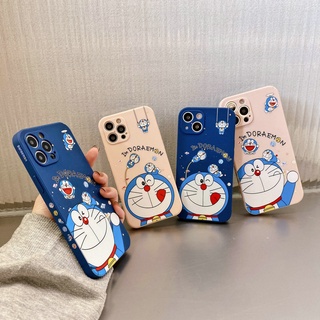 โดเรม่อน เคสโทรศัพท์ สำหรับ เคสไอโฟน13 PRO 14 PRO MAX 14 PRO 12 PRO MAX 14 13 PRO MAX XS MAX 12 PRO 7 แถบข้าง การ์ตูน แนวโน้ม เคสไอโฟน13 11 12 XS XR 14 PLUS เคสซิลิโคน iPhone 11 PRO MAX 7พลัส 11 PRO X เคสกันกระแ