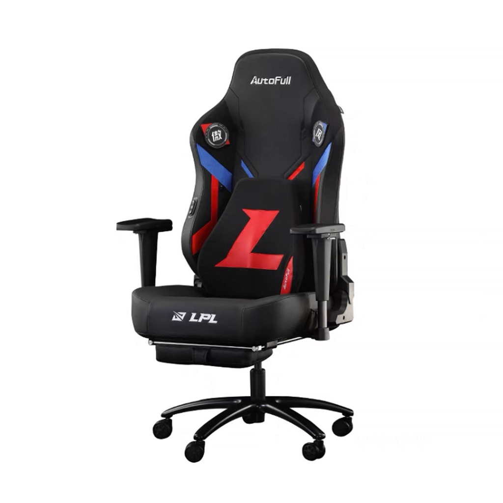 Autofull AF-080 Gaming Chair King Size RGB เก้าอี้เกมมิ่ง - (ดำ)