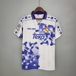 96-97 Real Madrid Third Away เสื้อฟุตบอลย้อนยุค Football