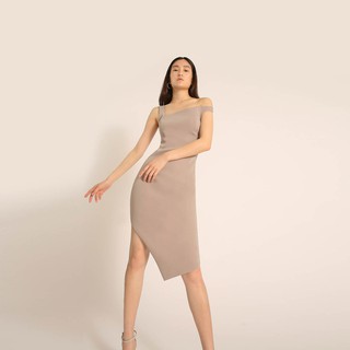 PAING - เดรส รุ่น Azalea Dress (Dark grey  Color)