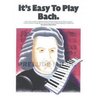 (โค้ดINCSM2Lลด70฿) Piano Its Easy to Play Bach Solos (AM71721)