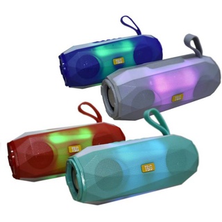 TG-147 ลำโพงบลูทูธ ลำโพงพร้อมไฟสีสลับเปลี่ยนตามใจชอบ PORTABLE WIRELESS SPEAKER LED FLASHING LIGHT (คละสี).