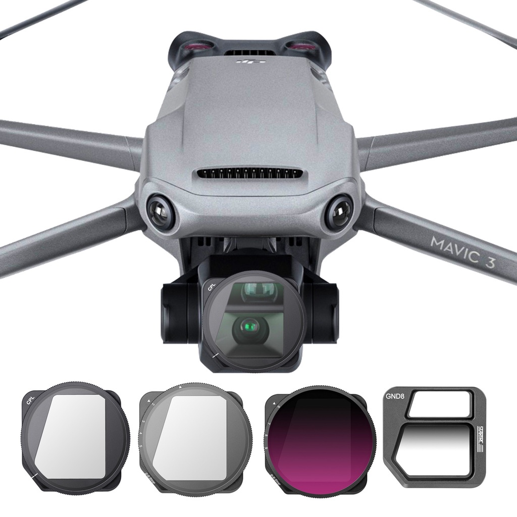 DJI Mavic 3 เลนส์กรอง Professional Gradient GND 8 CPL ND ตัวกรอง VND2-5 VND6-9 ND4/32 ND64/512 สําหร
