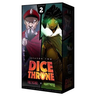 [ของแท้]​ Dice Throne: Season 2: Tactician Vs. Huntress (Board Game)​