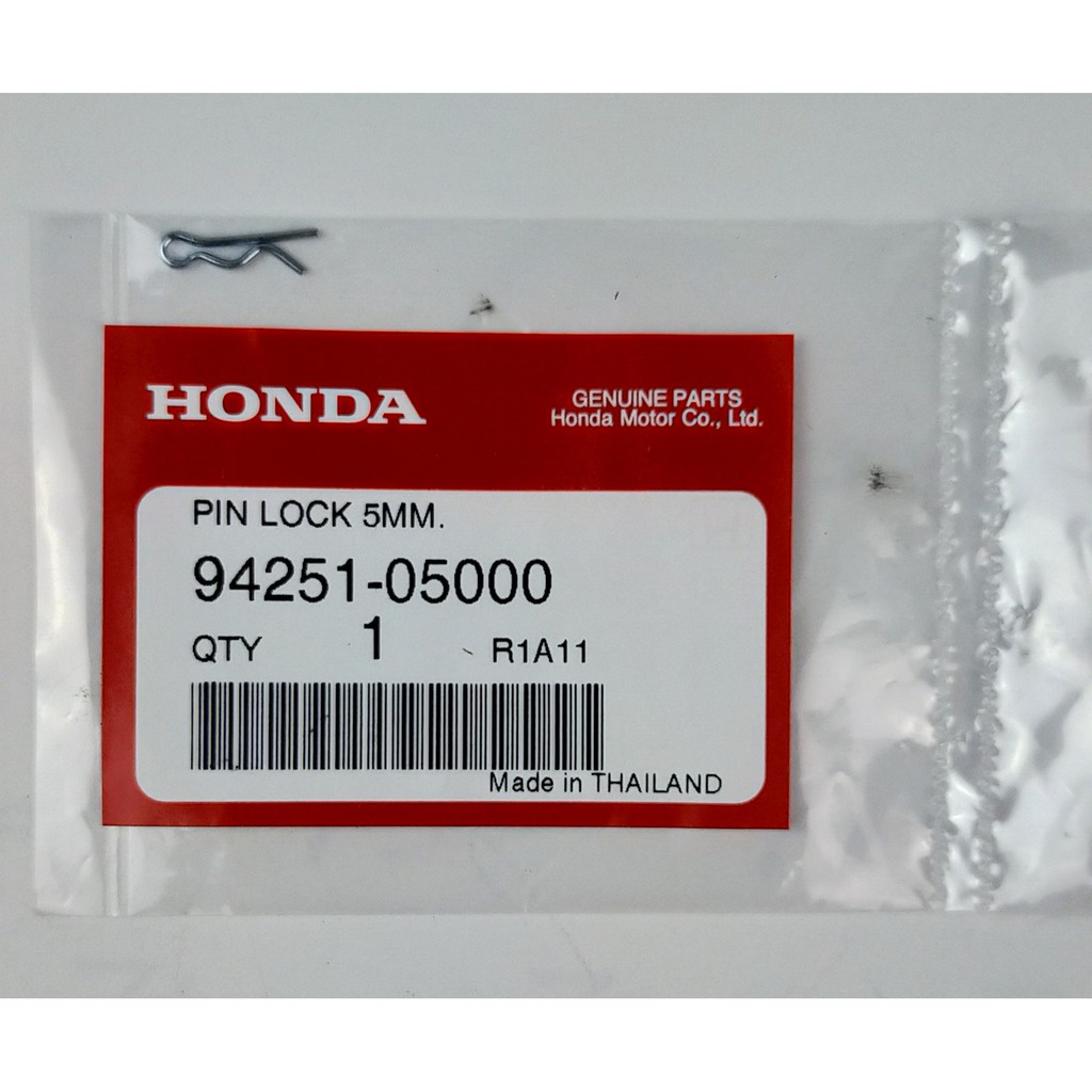 94251-05000 PIN LOCK 5MM. Honda แท้ศูนย์