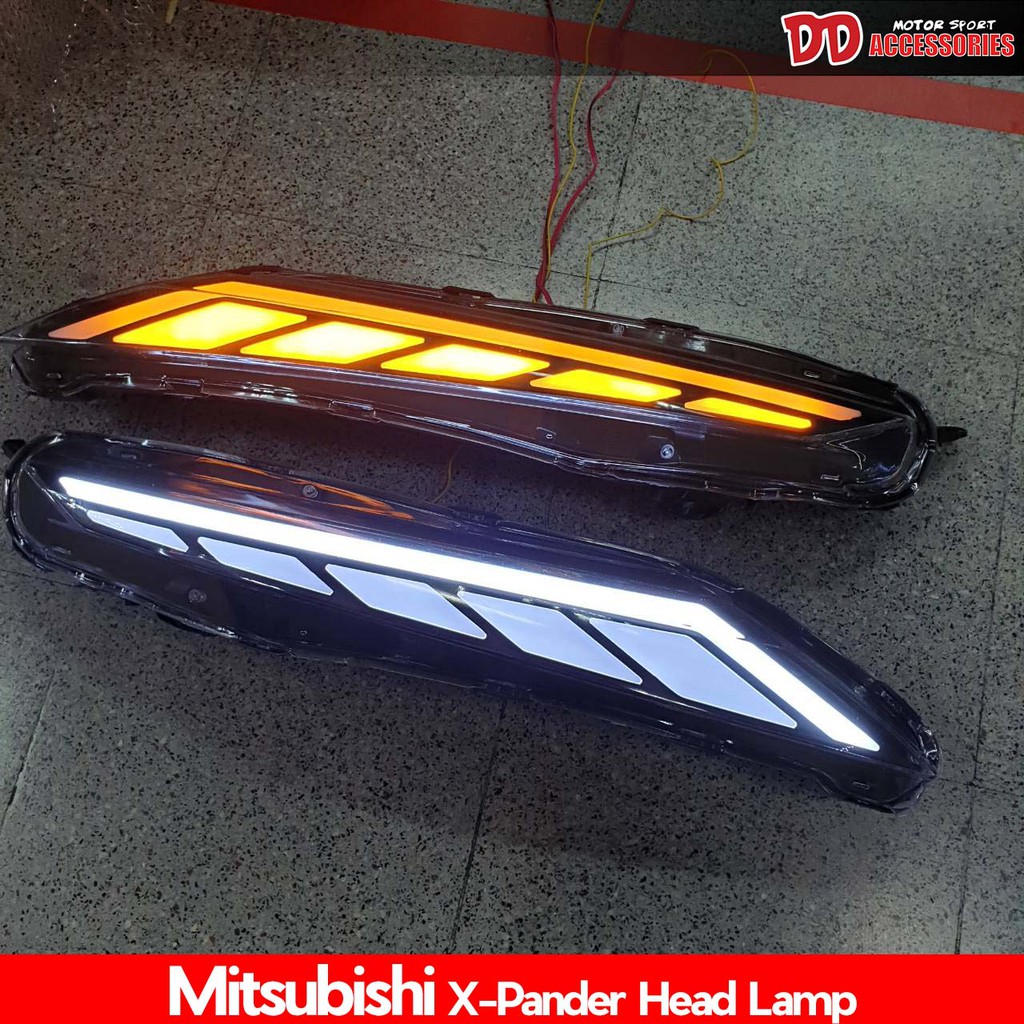 ไฟหน้า ไฟหน้า LED xpander 2018 2019 2020 ไฟ 2 สี ไฟเลี้ยงวิ่ง สวยงามมาก