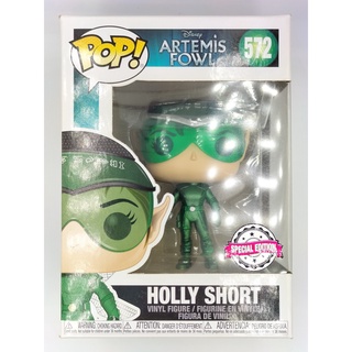 Funko Pop Disney Artemis Fowl - Holly Short : 572 (กล่องมีตำหนินิดหน่อย)