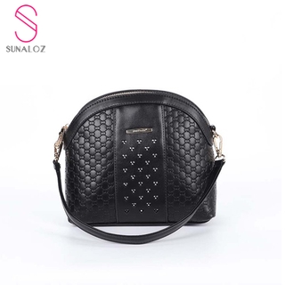 SUNALOZ-ของแท้ Cross Body &amp; Shoulder Bags กระเป๋าสะพายไหล่ผู้หญิง รุ่น 8412FTx